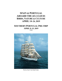 Spain & Portugal Aboard the Sea Cloud
