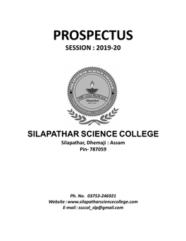 Prospectus Session : 2019-20