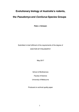 Psmissen Phd Thesis