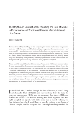 The Rhythm of Combat: Understanding the Role of Music 2-23