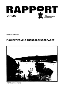 Flomberegning Arendalsvassdraget