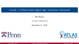 Cocotb: a Python-Based Digital Logic Verification Framework