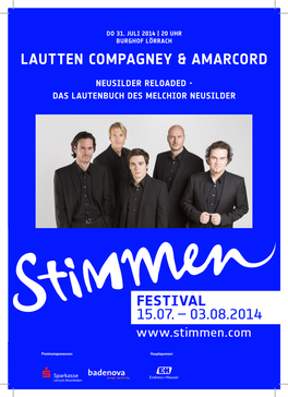 Lautten Compagney & Amarcord