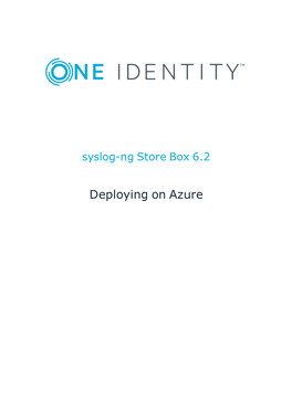 Uploading the VHD to Microsoft Azure 7 Creating a Virtual Machine in Microsoft Azure 10