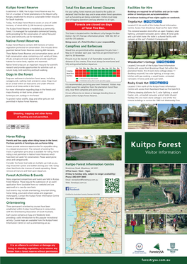Kuitpo Forest Brochure