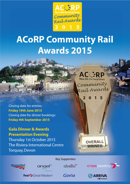 The Community Rail Awards