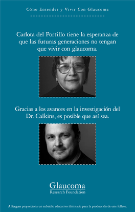 Cómo Entender Y Vivir Con Glaucoma