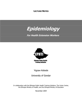 Epidemiology