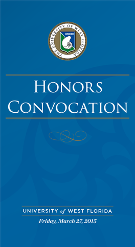 Honors Convocation