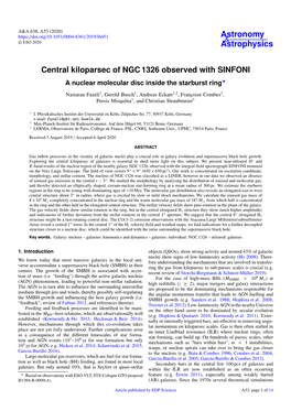 Central Kiloparsec of NGC 1326 Observed with SINFONI a Nuclear Molecular Disc Inside the Starburst Ring?