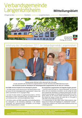 Mitteilungsblatt