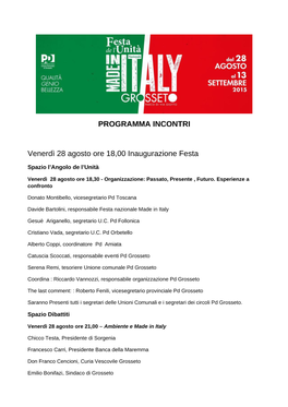 Programma Dibattiti