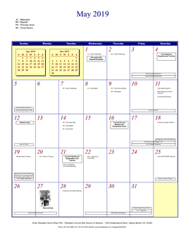 2019 2020 Calendar