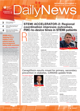 STEMI ACCELERATOR-2: Regional Coordination Improves Outcomes