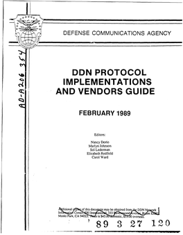 DDN (Defense Data Network)