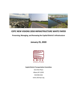 Cdtc New Visions 2050 Infrastructure White Paper