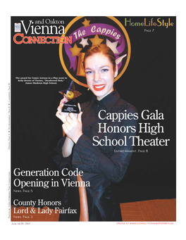 Cappies Gala Honors High School Theater