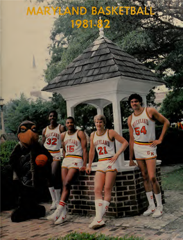 University of Maryland Men's Basketball Media Guides