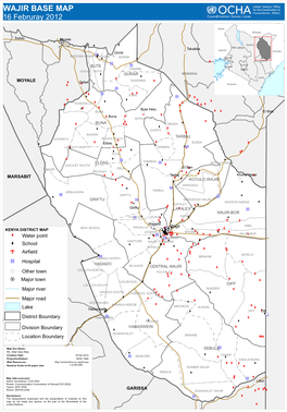 WAJIR BASE MAP 16 Februray 2012