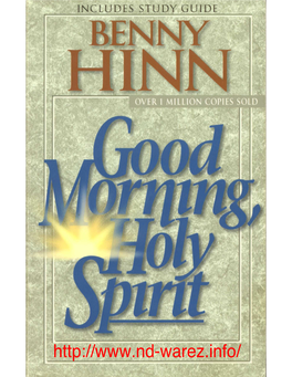 Good Morning Holy Spirit