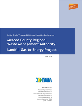 Merced County Regional Waste Management Authority Landfill-Gas-To-Energy Project
