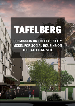 Submission on the Feasibility Model for Social Housing on the Tafelberg Site