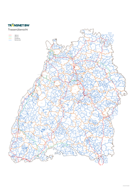 Trassenübersicht DIN A1