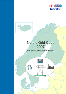 Nordic Grid Code 2007 (Nordic Collection of Rules)