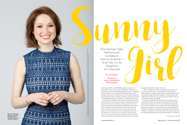 Ellie Kemper Talks Motherhood, Comedy