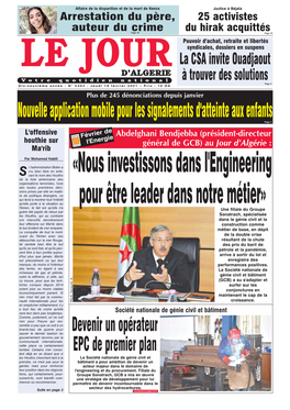 «Nous Investissons Dans L'engineering