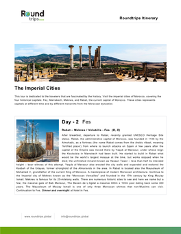 The Imperial Cities