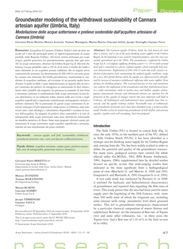 Groundwater Modeling of the Withdrawal