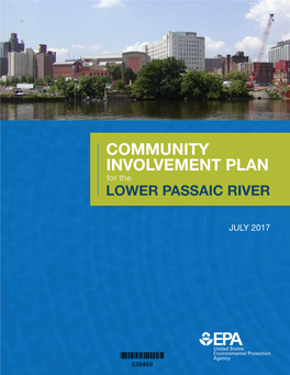 Community Involvement Plan for the Lower Passaic River for the Diamond