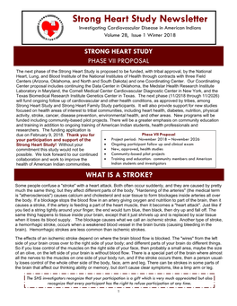 SHS Newsletter 2018 Winter Ncol 011218