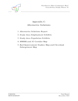 Appendix C: Alternative Solutions