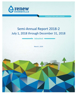 Semi-Annual Report 2018-2 July 1, 2018 Through December 31, 2018