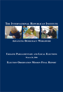 Ukraine's 2006 Parliamentary And