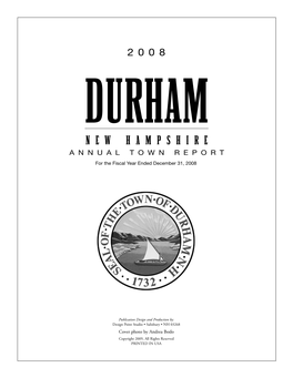 2008 Durham Town Report