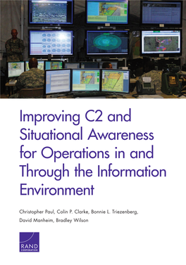 Improving C2 and Situational Awareness for Operations in and Through the Information Environment