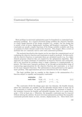 Constrained Optimization 5