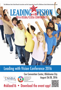 Leading with Vision Conference 2016