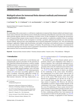 Multigrid Solvers for Immersed Finite Element Methods and Immersed Isogeometric Analysis