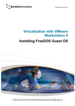 Virtualization with Vmware Workstation 4 Installing Freedos Guest OS