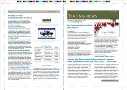 Tealing News Winter 2010