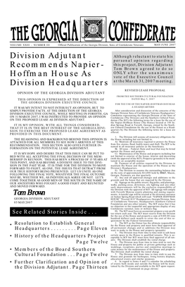 The Georgia Confederate May-June 2007 Issue