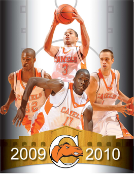 Basketball Media Guide Front Cover