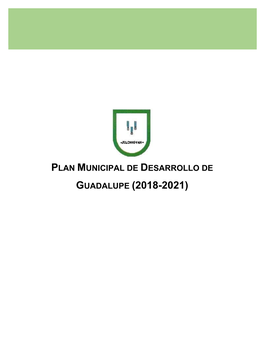 Plan Municipal De Desarrollo De Zongozotla; Puebla. 2018-2021
