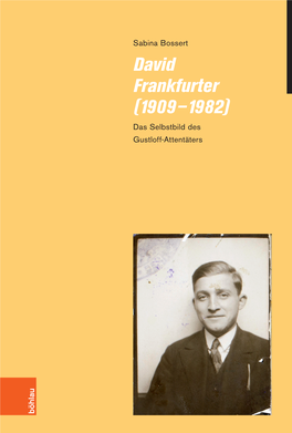 David Frankfurter (1909-1982)