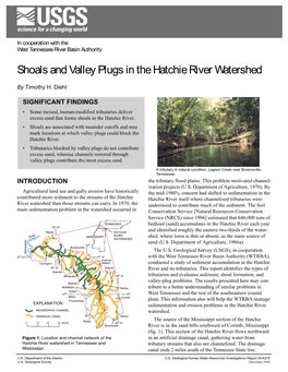 Shoals and Valley Plugs in the Hatchie River Watershed