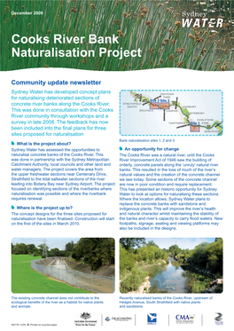 Cooks River Bank Naturalisation Project